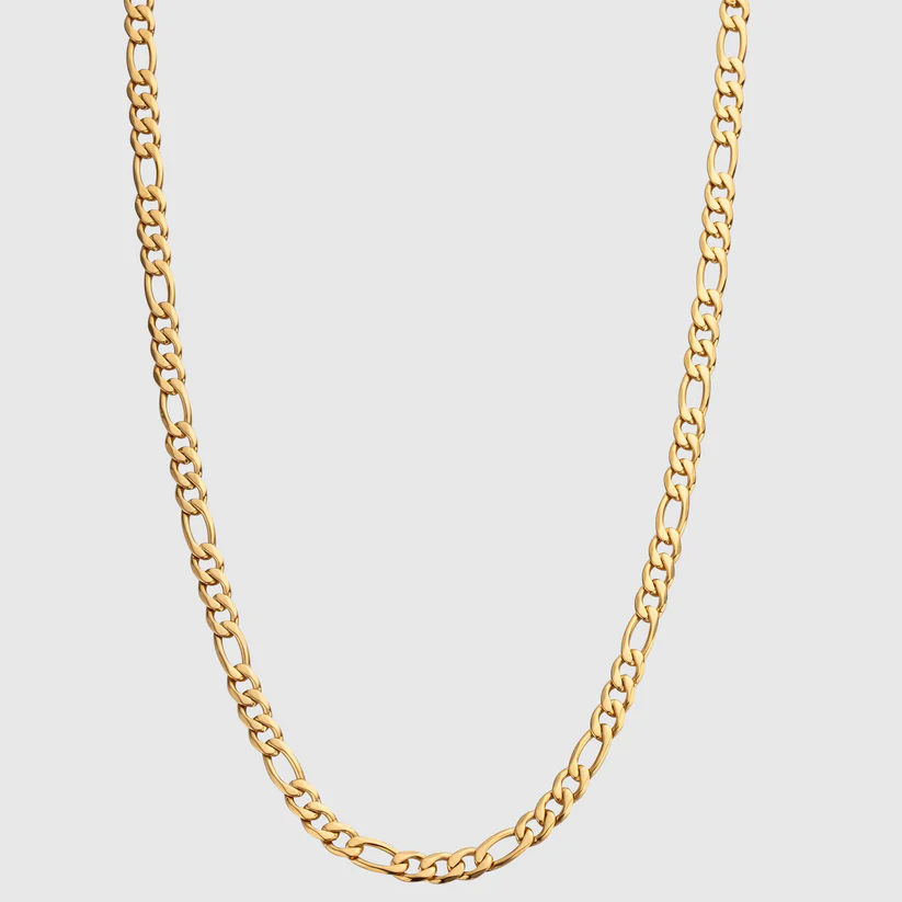 Gold 3mm Figaro Chain