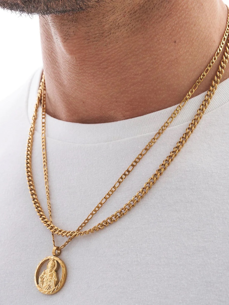 Gold 5mm Cuban Chain - Image 4