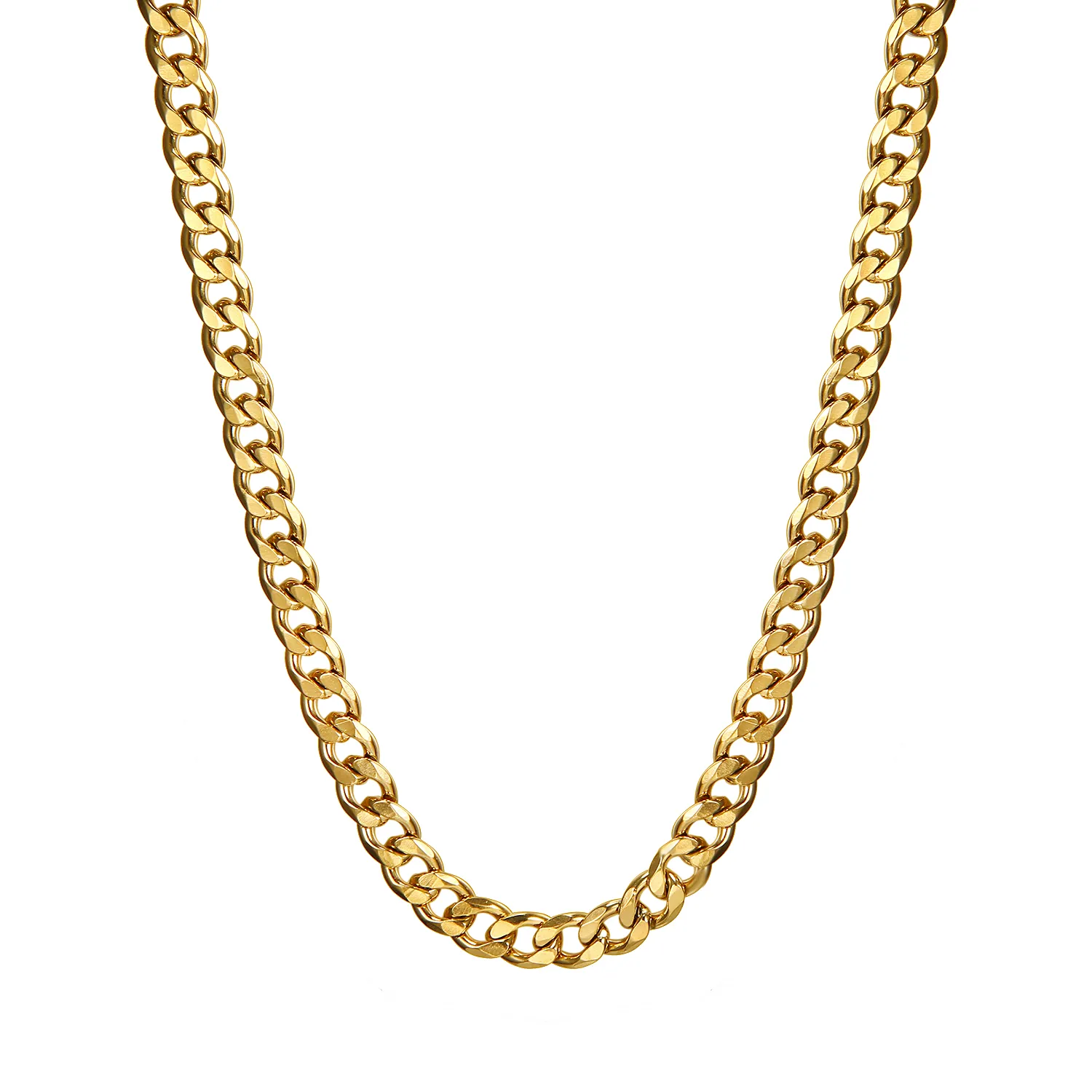 Gold 5mm Cuban Chain