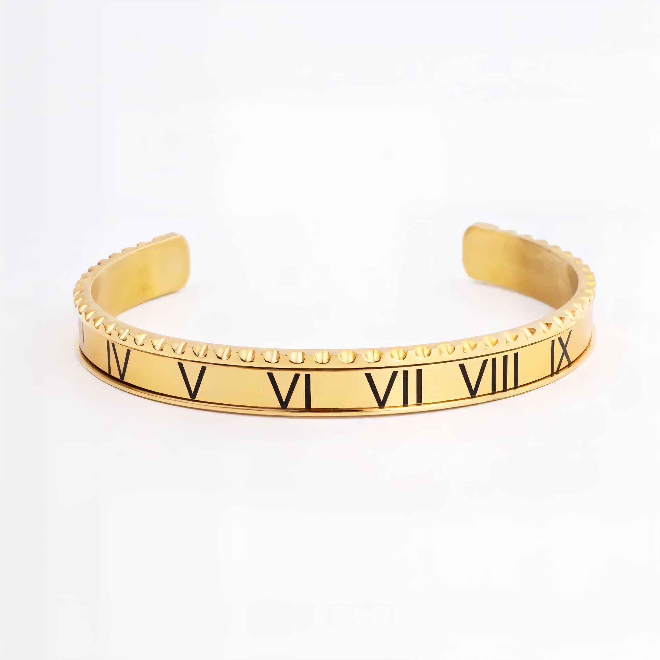 Roman Cuff Bracelet Gold