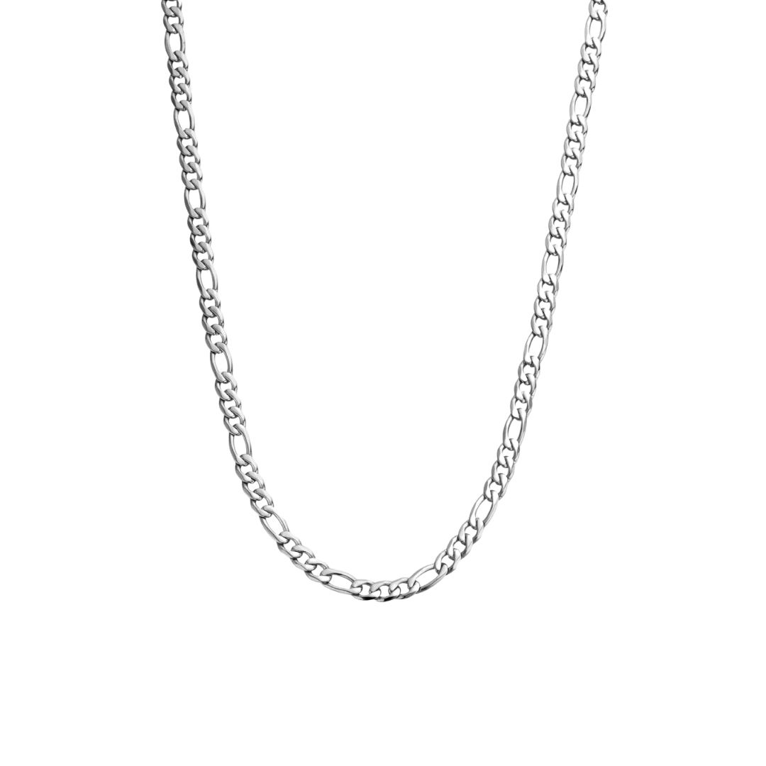 Silver Figaro Chain