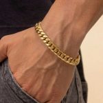 Men’s Gold Cuban Link Bracelet